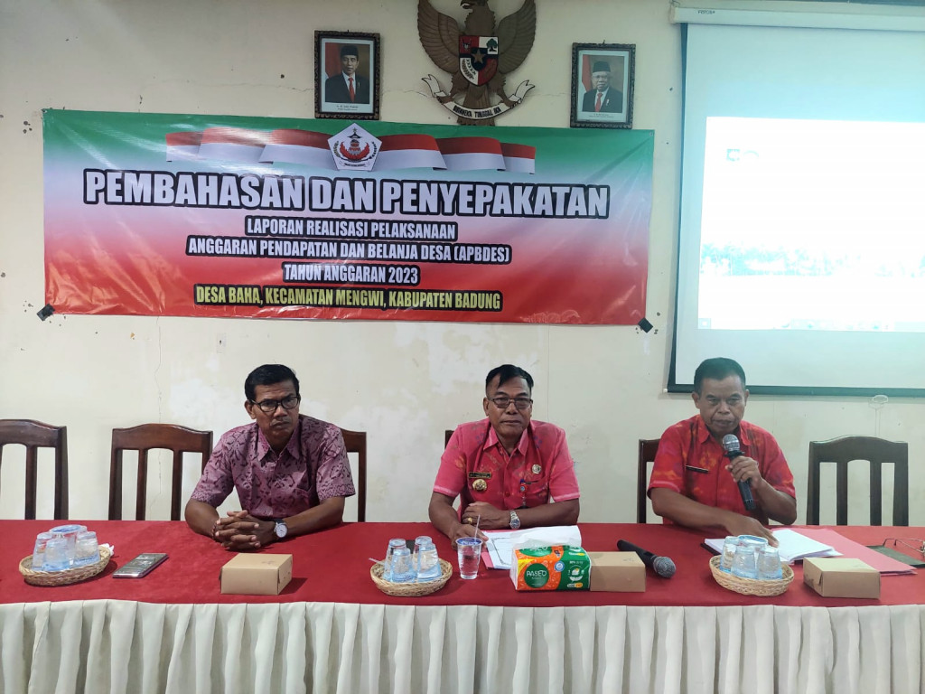 Pertanggungjawaban APBDes 2023